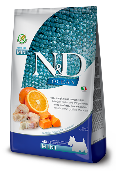 N&D Ocean Cod, Pumpkin & Orange Adult Mini